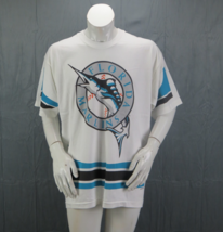 Florida Marlins Shirt (VTG) - Big Logo Print by Pro Player - Men's XL (NWT) - $65.00
