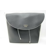 Guess 2 Piece SET Black White Solid Stripe Reversible Tote Plus Handbag ... - $46.55
