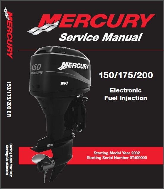 Mercury 150 Four Stroke Owners Manual