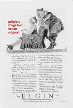 1925 Elgin Watch Waterman Pen 2 Vintage Print Ads - $2.50