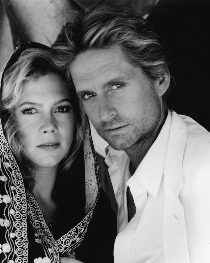 Michael Douglas and Kathleen Turner in The Jewel of the Nile 8x10 Photo ...