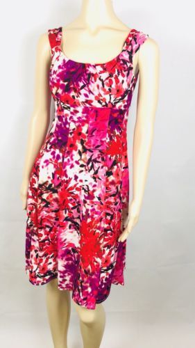 Dress Barn Sleeveless Dress Size 4 Floral And 37 Similar Items