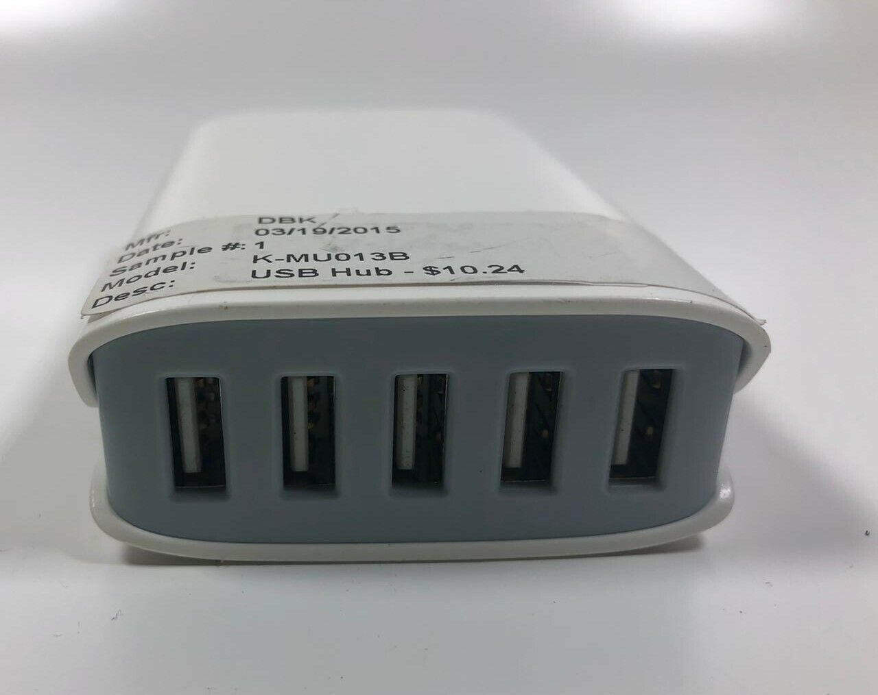 USB Ladegerät 5 Port Hub K-MU014A - Weiß
