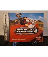 TONY HAWKS PRO SKATER 4 NINTENDO GAMEBOY ADVANCE GBA Instruction Manual ... - $5.19