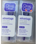 Clean & Clear Advantage Acne Spot Treatment 2 Pack exp 04/2023 - $48.37