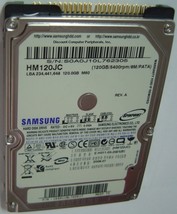NEW Samsung HM120JC 120GB 2.5 inch 9.5MM IDE 44PIN Hard Drive Free USA Ship
