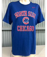 Chicago Cubs Blue Nike North Side Large T-Shirt  - $12.94