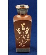 Art Pottery PIC USA 6.5" Brown Vase California Studio - $12.00