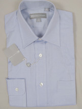 NEW! $155 Hickey Freeman Crisp Royal Oxford Dress Shirt!  15 Long (35)  Blue - $69.99