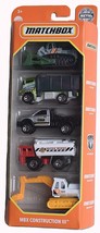 Matchbox MBX Construction III 5 Pack, 1:64 Scale Vehicles - $14.99