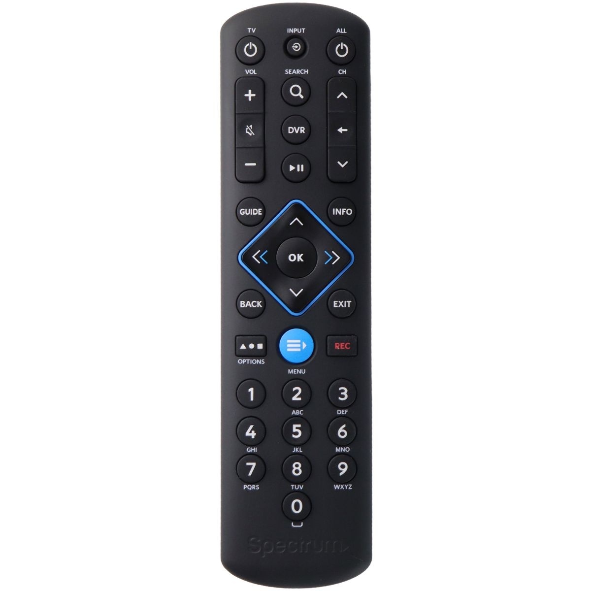 Spectrum Cable Box Remote Control - Black (urc1160) - Remote Controls