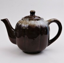 Brown Drip Ceramic Teapot  Made in Korea - $29.70