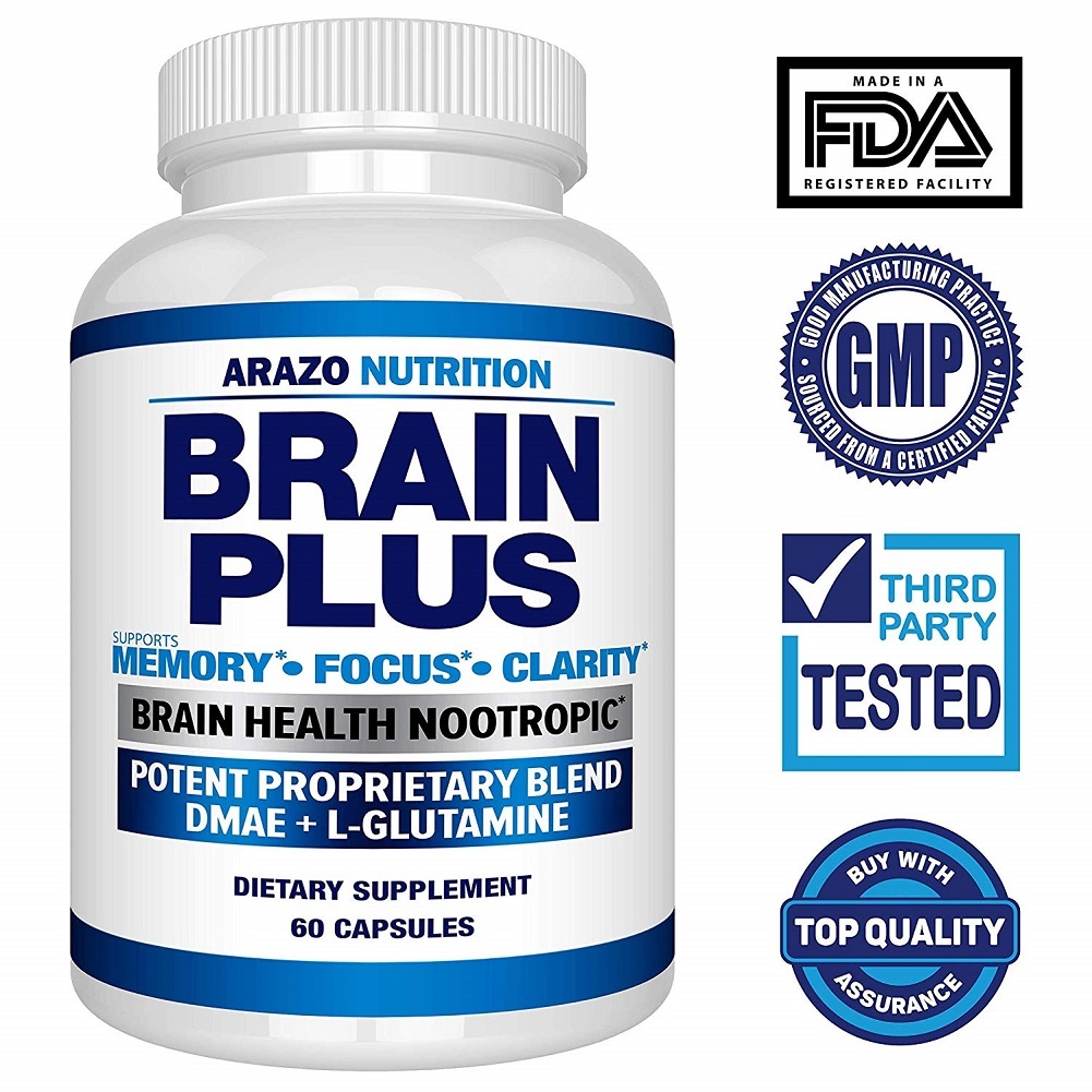 Premium Brain Function Supplement Memory, Focus, Clarity Nootropic