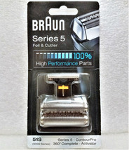 Braun 51S Series 5 Electric Shaver Replacement Foil & Cutterblock NEW! Sealed! - $29.99