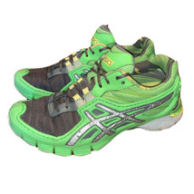 Asics Womens Sz 7.5 Gel Up Start B151N Green Gray Running Shoes Sneakers - $19.70