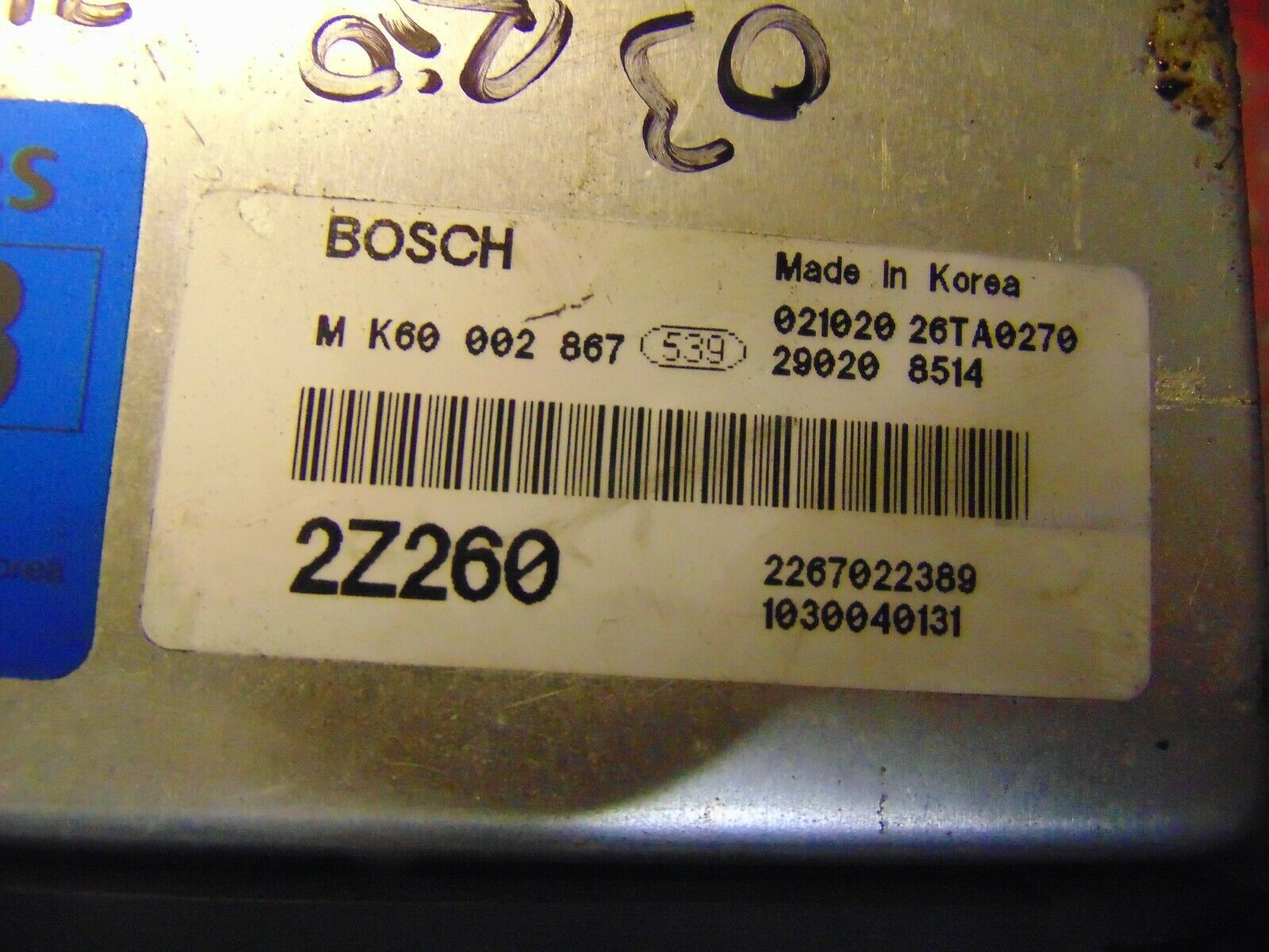 03 Kia Rio automatic transmission control module computer 954402z260