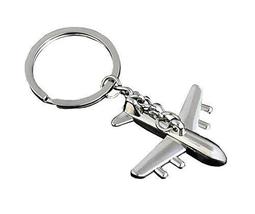 Airplane Design Metal Key Chain Ring Keys Organization - 03 - $14.83