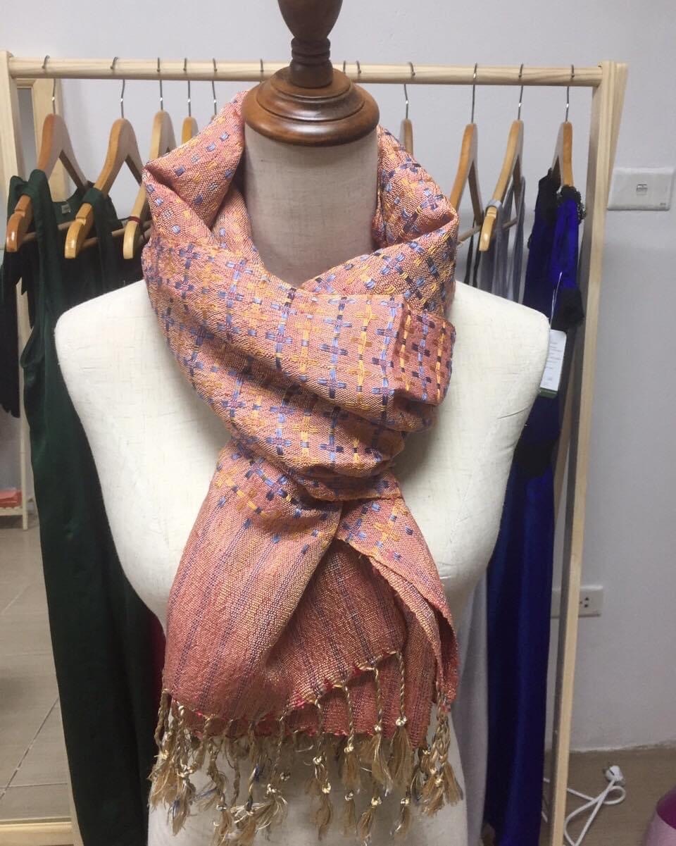 Silk scarf, natural silk, handmade scarf, gift for mom, pashmina silk