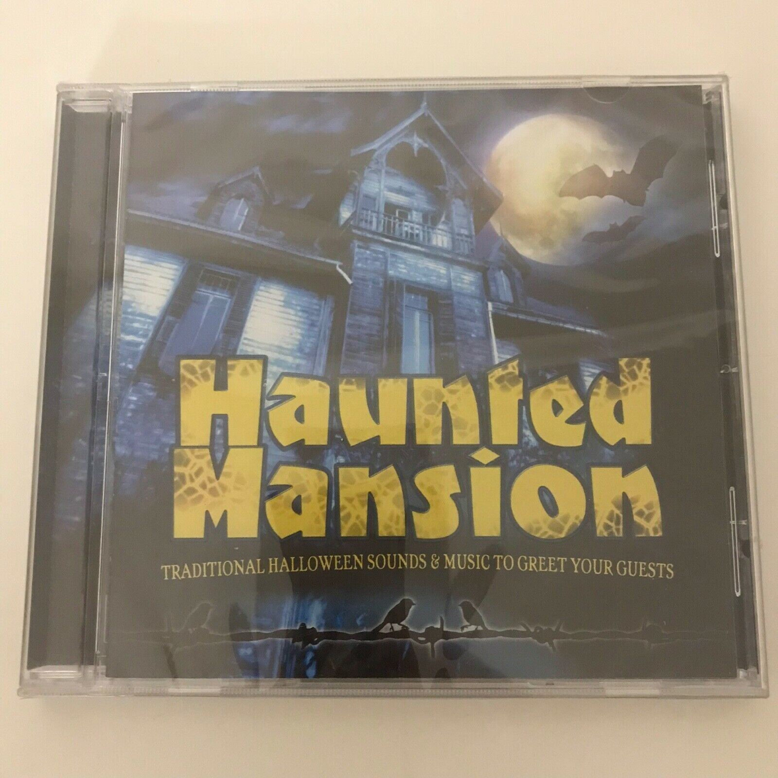 New CD Halloween Haunted Mansion Sound Effects Haunted House Tour Spooky Scary CDs
