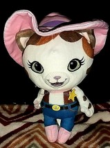 DISNEY Just Play SHERIFF Callie Cat Plush 8&quot; - $14.36