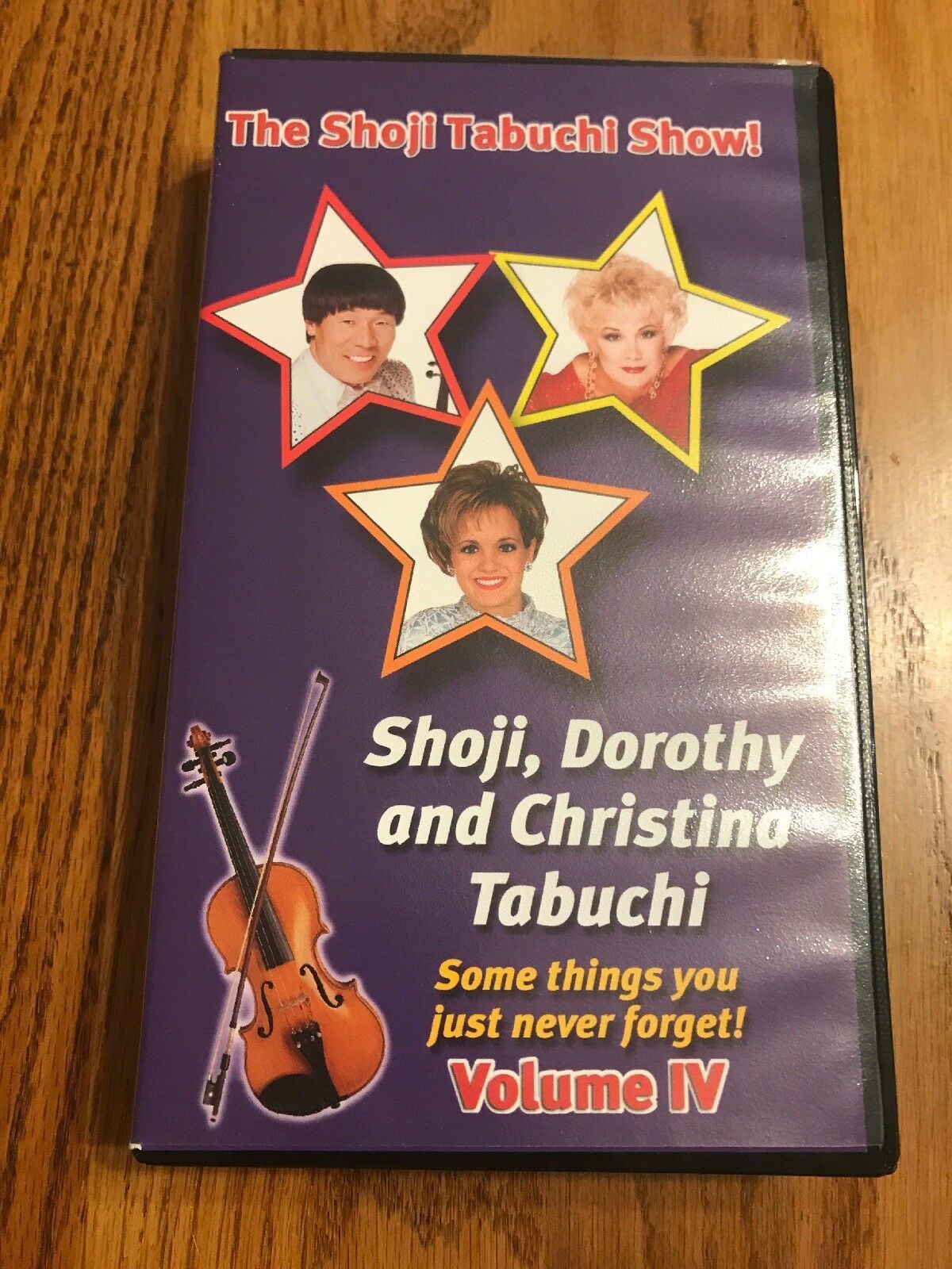 THE SHOJI TABUCHI SHOW! Volume IV OOP VHS Branson MO Violinist Dorothy