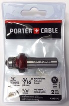 Porter Cable 42901PC 3/16" Roundover Carbide Tipped Router Bit 7/8" Cut Diameter - $14.85