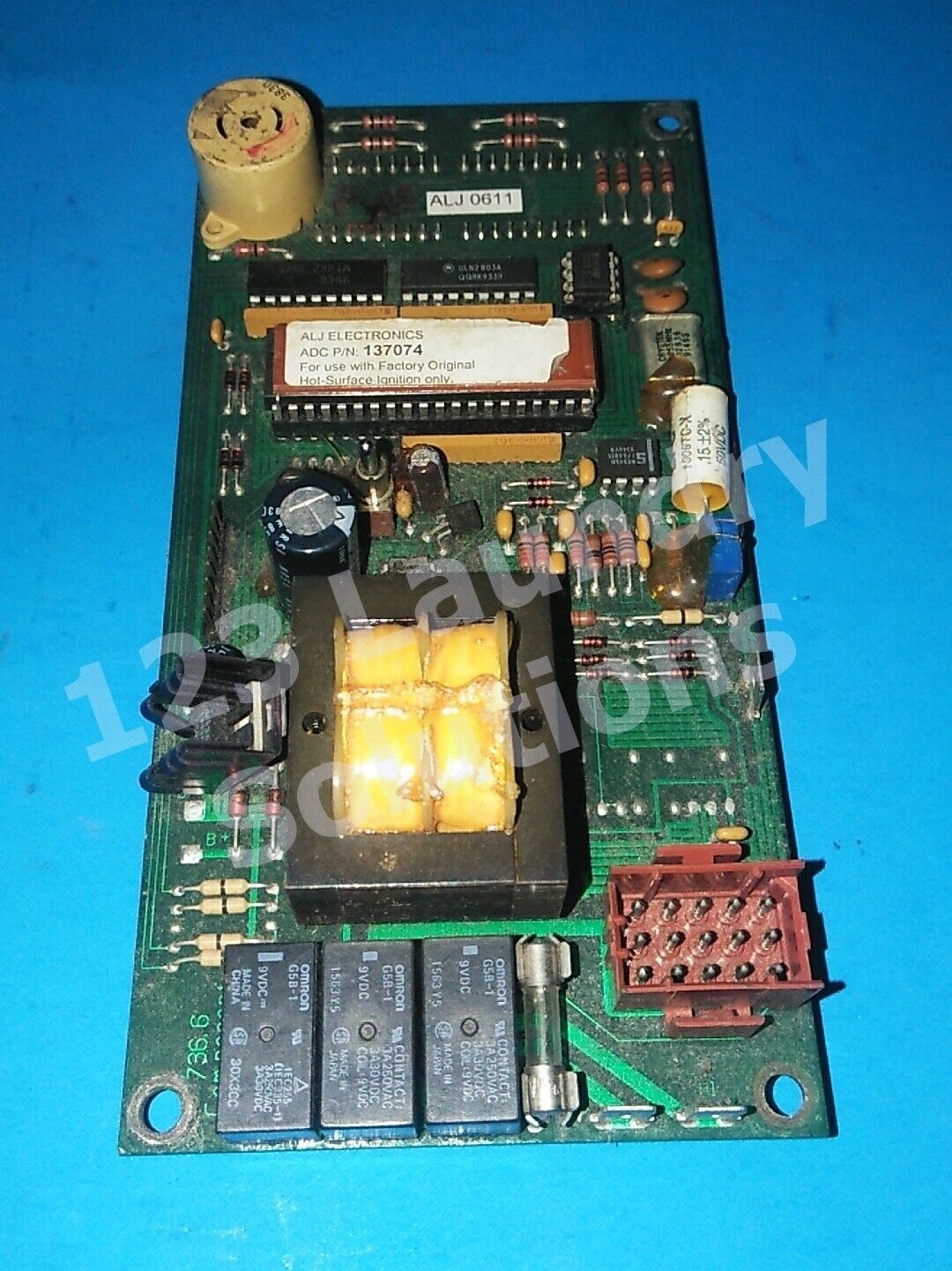 shops discount online Stack Dryer Coin Control Board For ADC P/N: 137074 CM [Used] collection ...