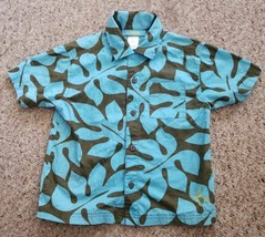 Gymboree Boys Big Teal Slub Henley