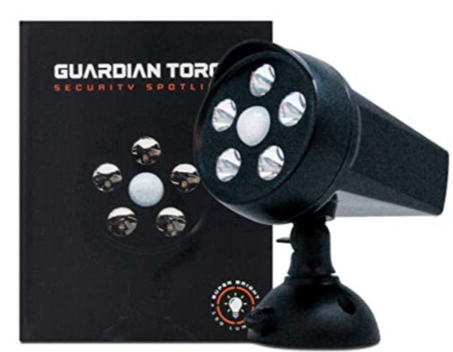 Guardian Torch Security Lights Motion Outdoor Spotlight (1 Pack)