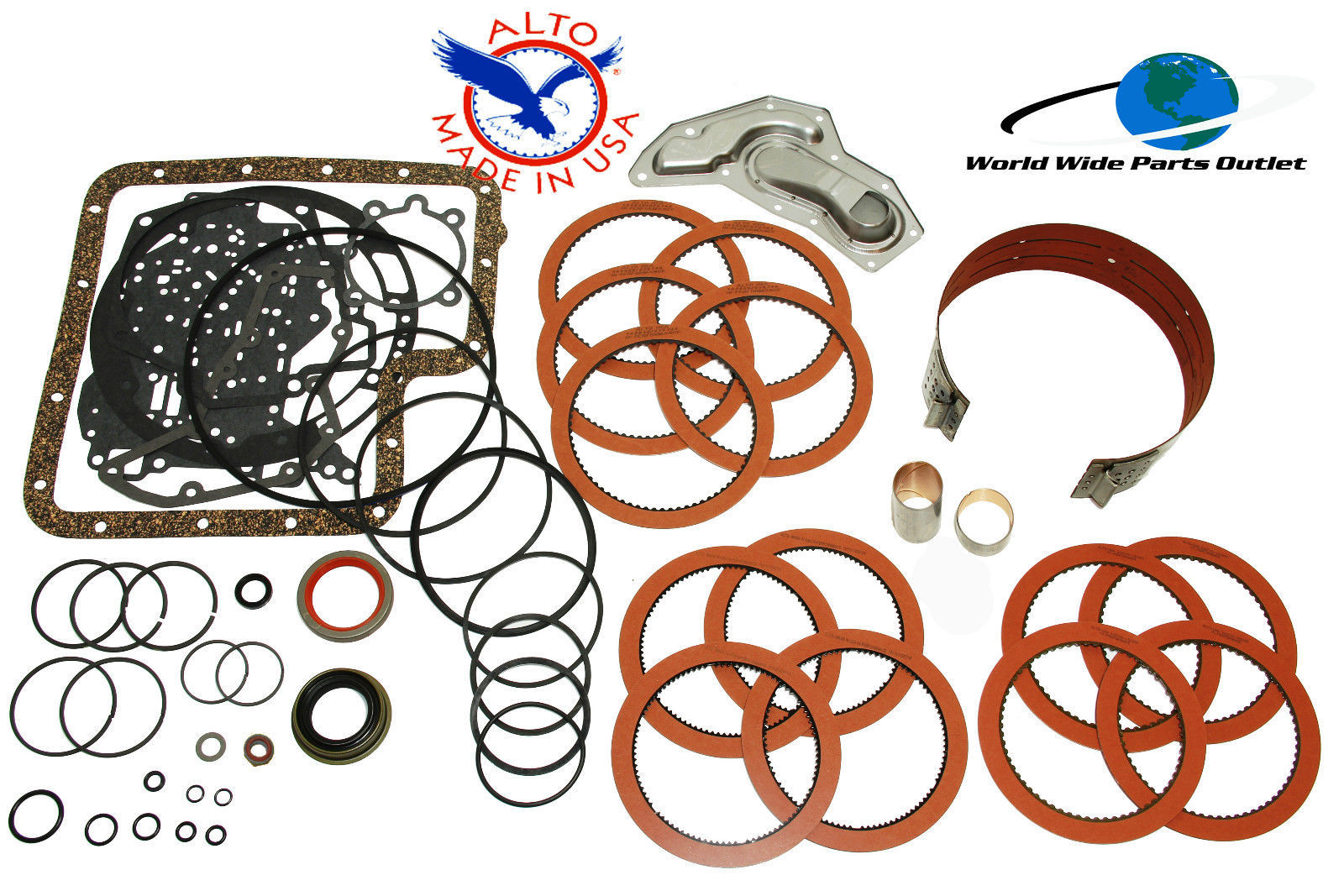 Ford C6 Rebuild Kit High Performance LS Kit Stage 2 Alto Red 19761996