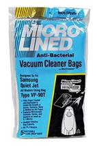 DVC Micro Lined Samsung VP-90 Quitejeft Paper Vacuum Bags 5 Pack - $9.60