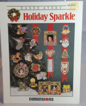 Dimensions Karen Avery Holiday Sparkle Cross Stitch Pattern 202 Christma... - $8.86
