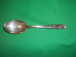 One (1), 6 3/4&quot;, Silver Plated, Place / Oval Soup Spoon, from Wm Rogers ... - $3.99