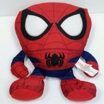 Marvel Plush Big Head Ultimate Spider-Man Stuffed Blue Red 10" Soft Pillow  - $13.85