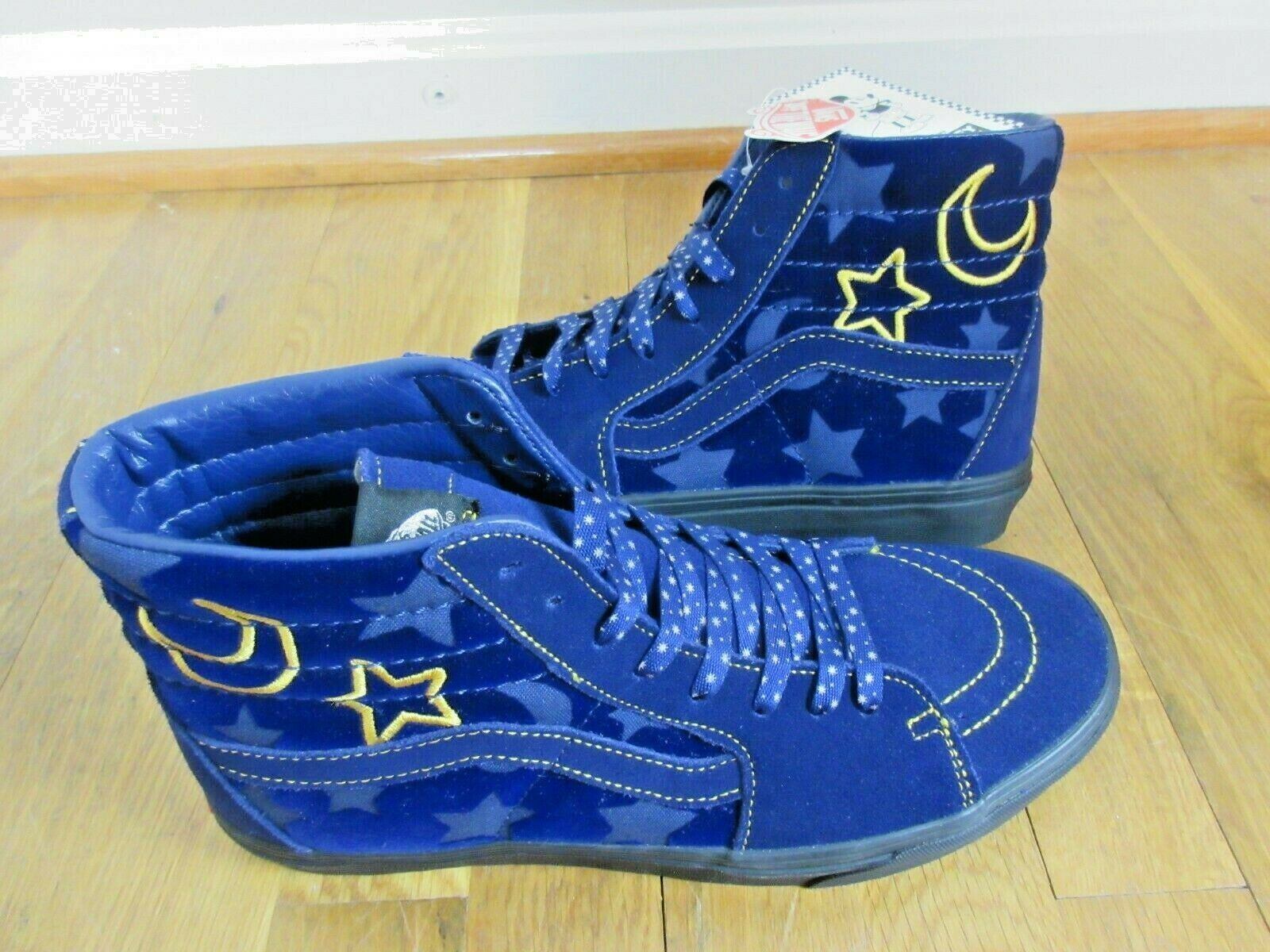 Vans X Disney Mens Sk8Hi Sorcerers Apprentice Mickey Mouse Blue Shoes