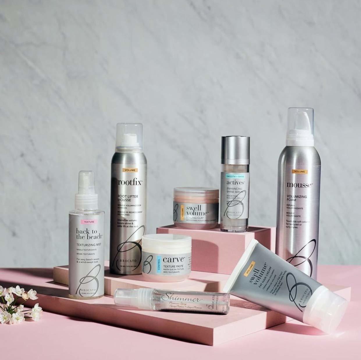 Brocato Swell Volume Fat Hair Cream, 4 ounces Gel, Mousse & Spray