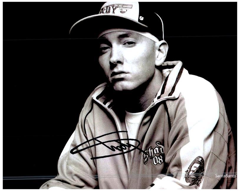 EMINEM Authentic Autographed Signed Photo W/COA - Other