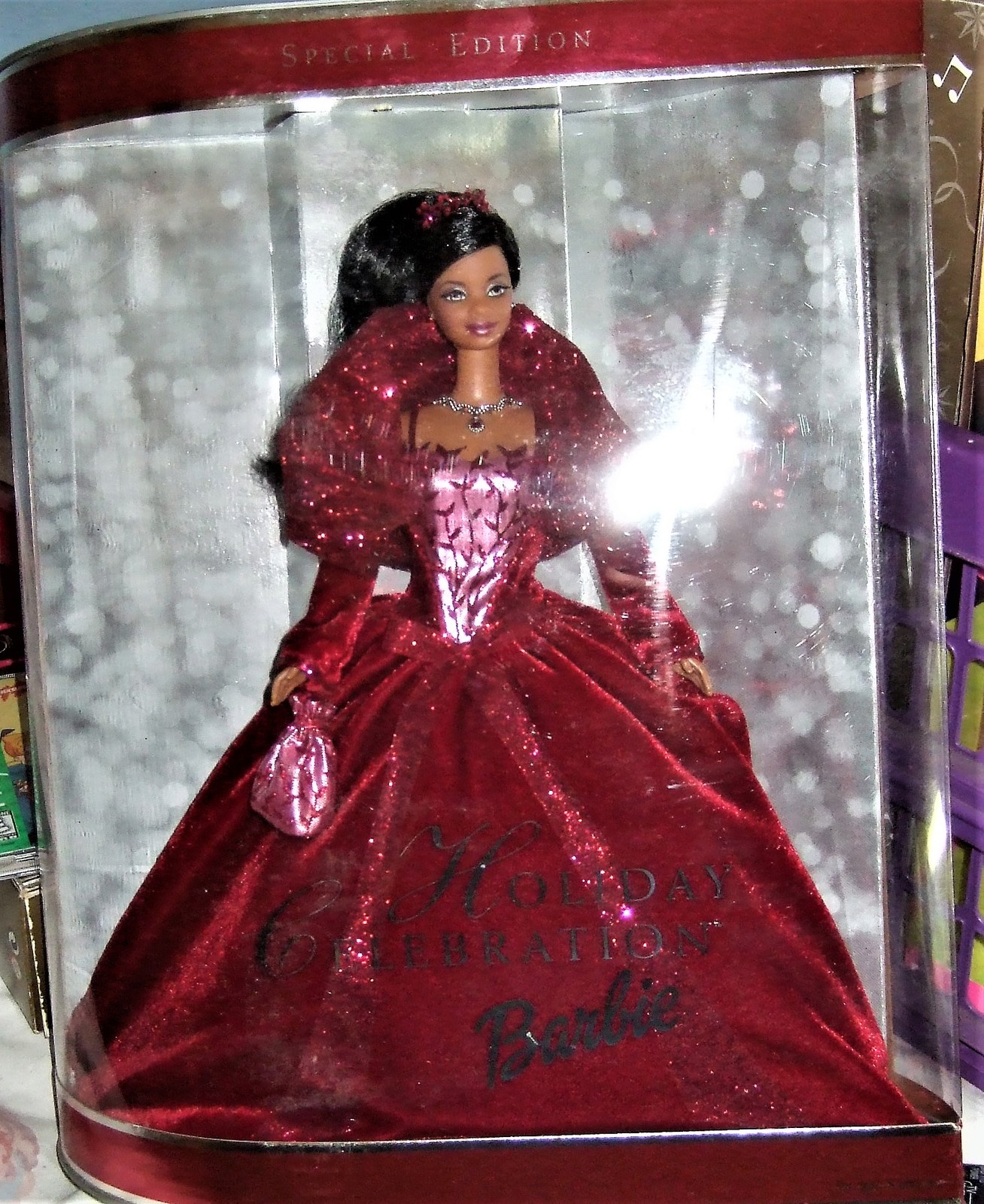 holiday barbie doll 2002