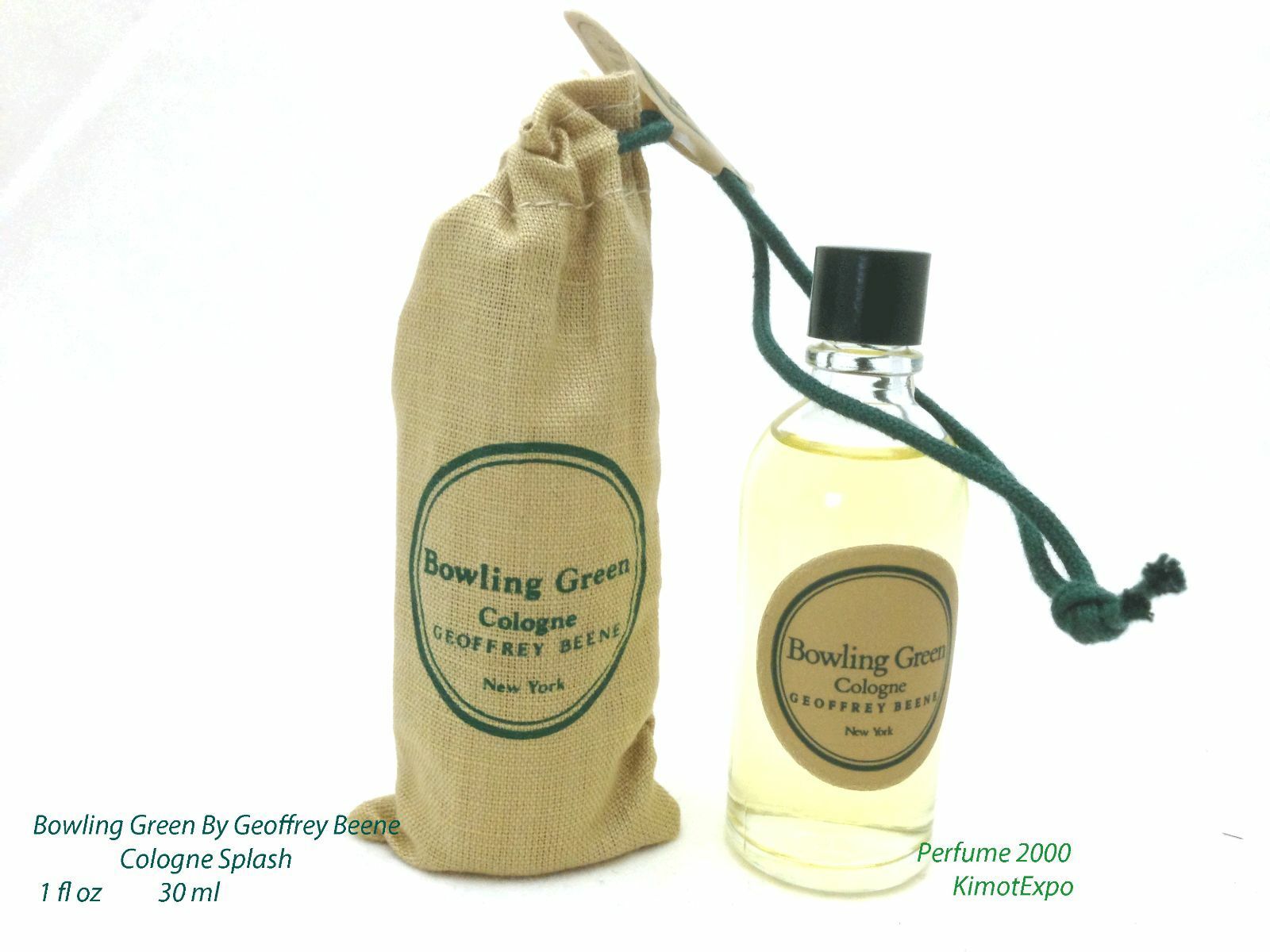 Old Version Geoffrey Beene Bowling Green Men's Cologne Splash 1 oz New ...