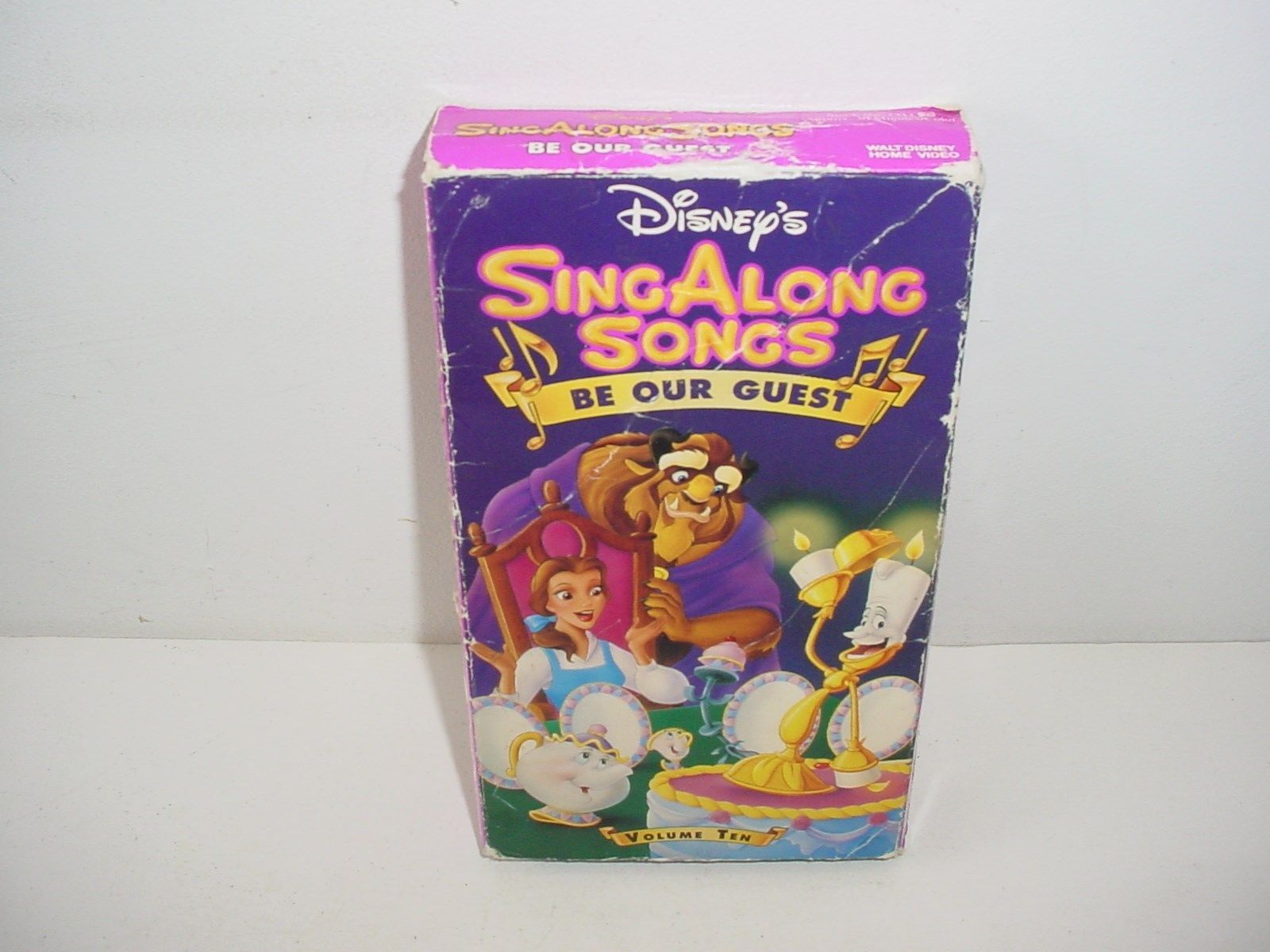 Disneys Sing Along Songs Beauty and the Beast Be Our Guest VHS Video ...