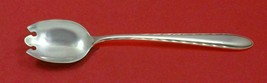 Silver Flutes by Towle Sterling Silver Ice Cream Dessert Fork 5 7/8" Custom Made - $58.41