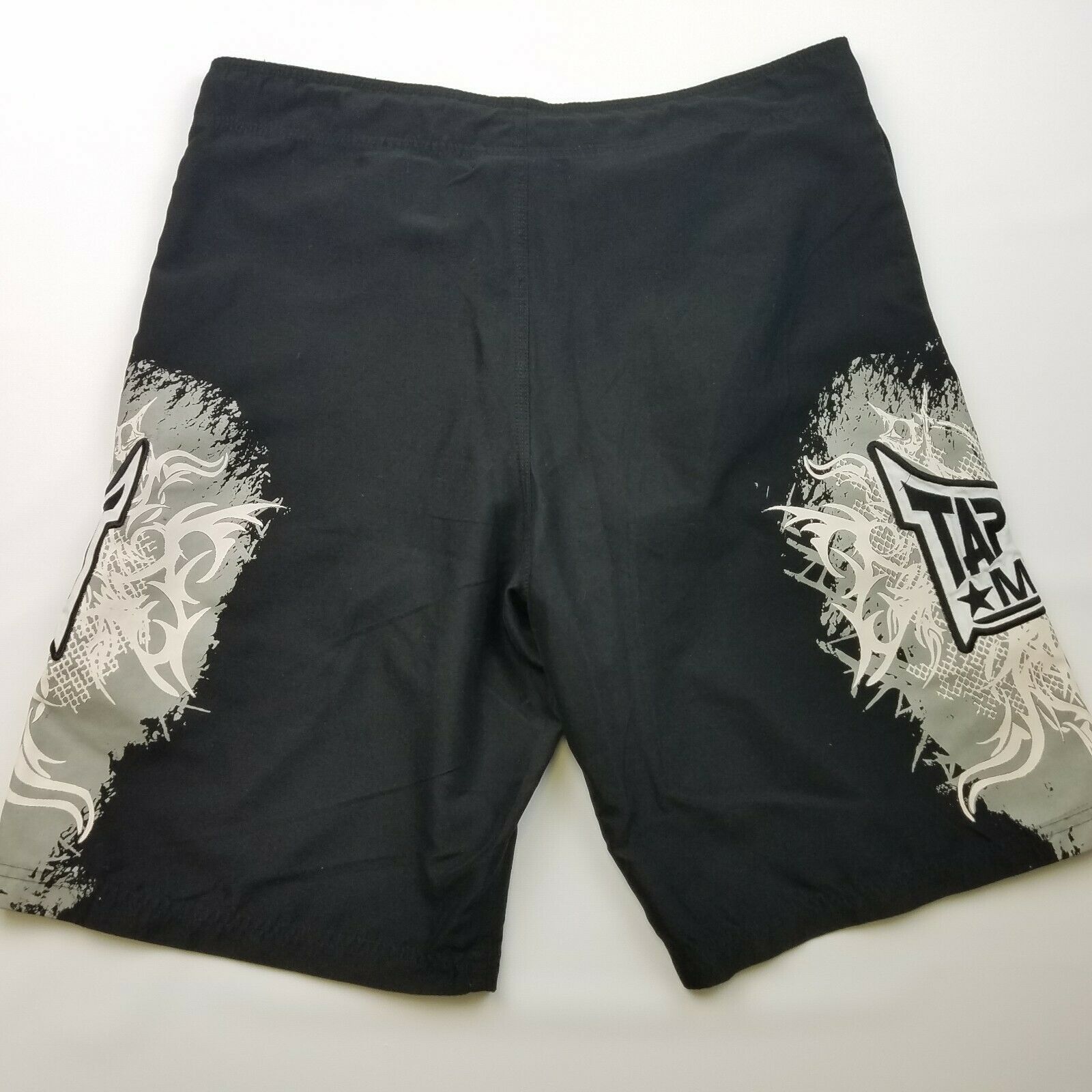 MEN'S TAPOUT VELCRO WAISTED DRAWSTRING SHORTS SIZE 32 X 10 SMALL HOLE ...