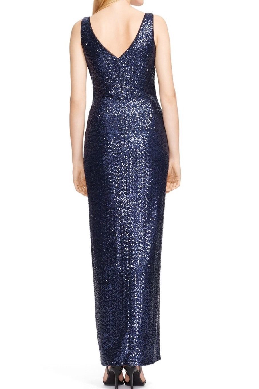 shimmer all night gown ralph lauren