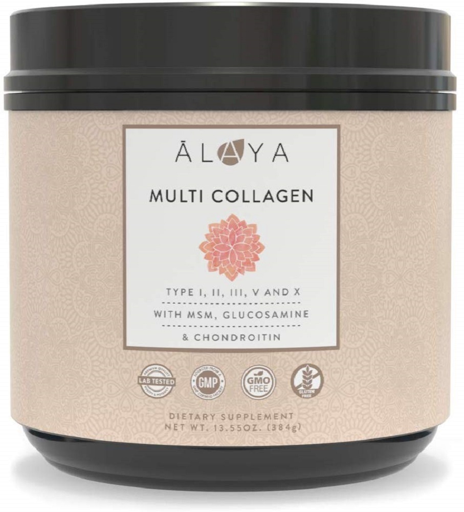 Alaya Naturals Multi Collagen Protein Powder  Grass Fed Collagen Peptides Powder