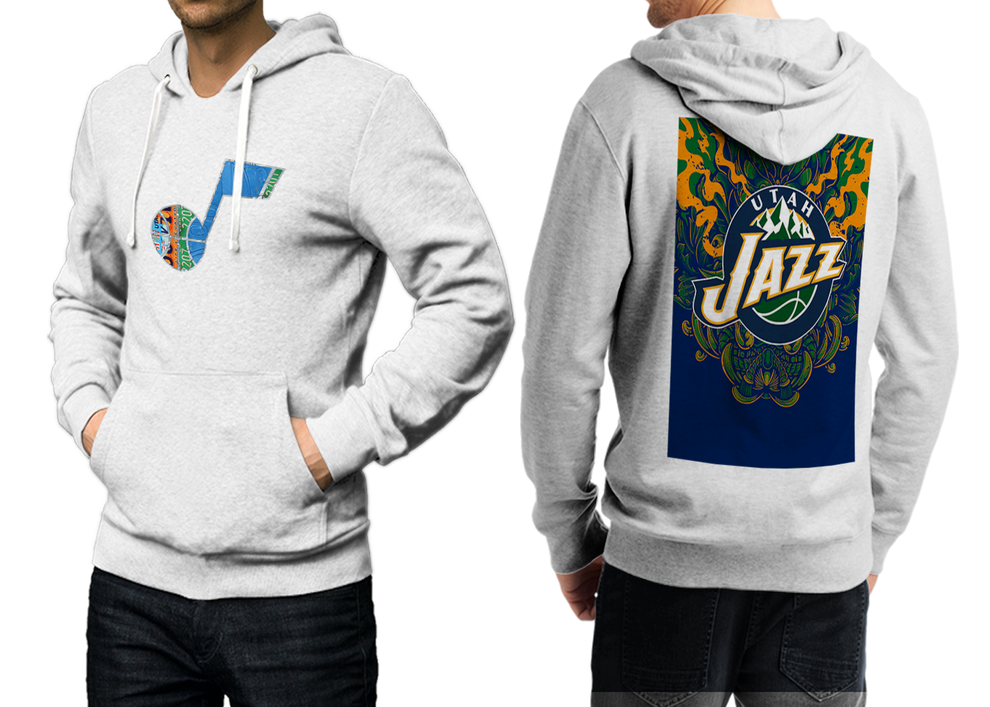 nike utah jazz hoodie