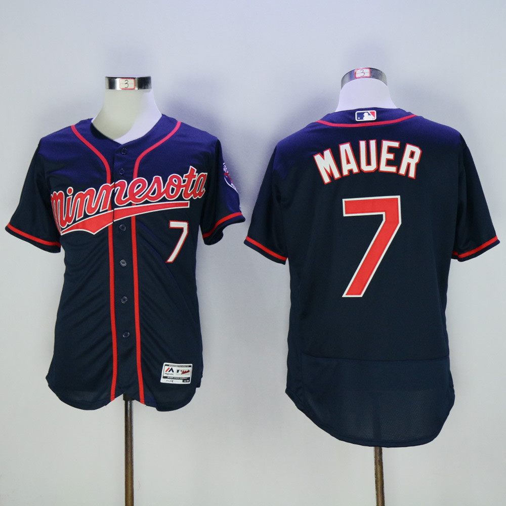 twins navy blue jersey