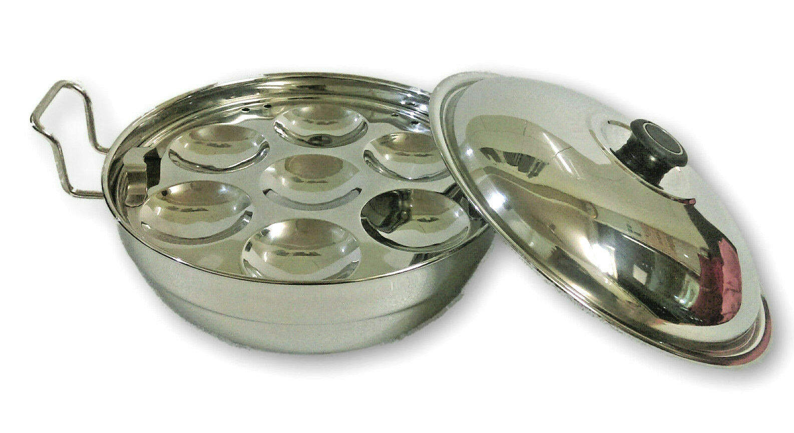 Multi Cooker Steel Idli Cooker Steamer Kadai Dhokla / Khaman / Patra Maker Cookers & Steamers