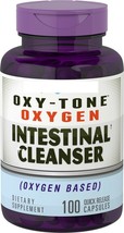 Oxy-Tone Intestinal Cleanser Natural Laxative Constipation Rel Magnesium 100Caps - $24.70