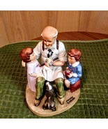 Vintage 1980 Norman Rockwell Toy Maker Figurine Collector&#39;s Club  - $23.10