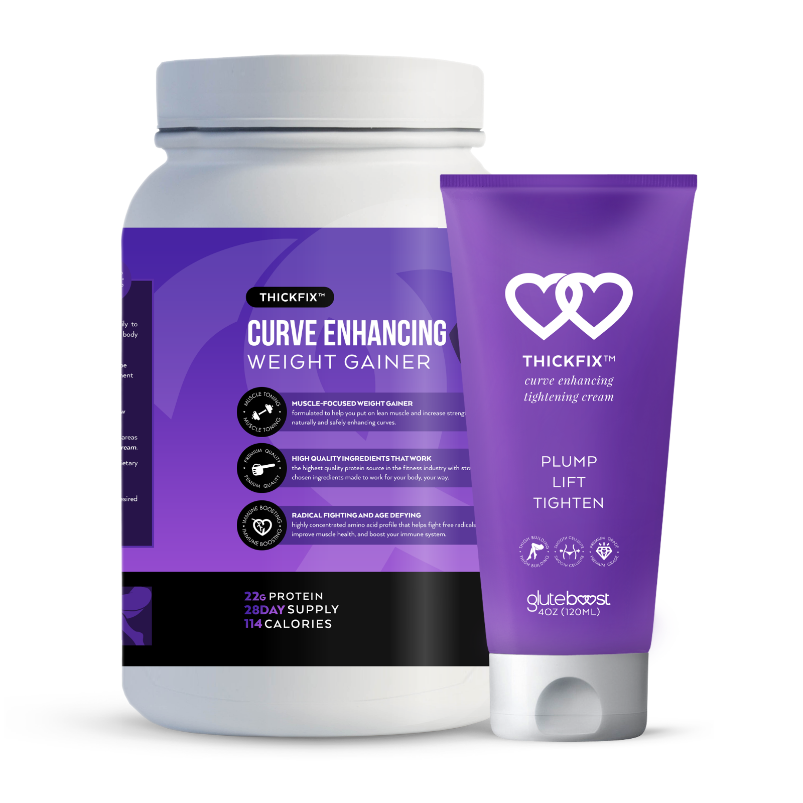 Protein Shake - Weight Gainer & Cream Enhancer by Gluteboost™ - ThickFix™